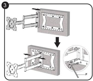 Technical diagram illustrating a mechanical assembly process with labeled components and directional arrows