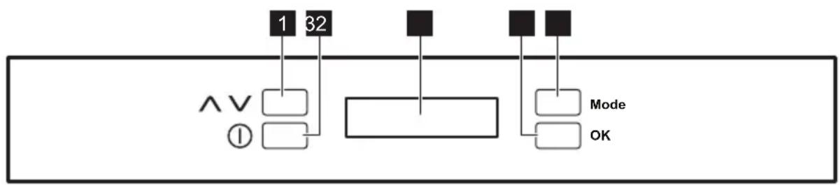 ELECTROLUX EC2640AOW - Panel sterowania - 1