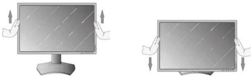 One World Touch LM-2723-43 - Raise and Lower Monitor Screen - 1