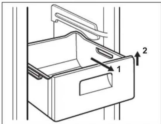 ELECTROLUX EN3852JOW - Sahtlite eemaldamine sügavkülmutist - 1