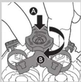 A B
