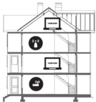 Diagram illustrating a hand cleaning a surface with two circular icons showing different methods: no spray and wetting.
