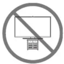 SAMSUNG UE49KS9000L - Środki ostrożności: mocowanie telewizora do ściany - 1