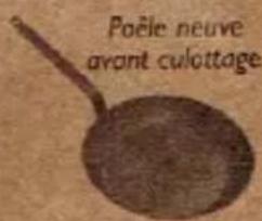 Poêle neuve avant culottage