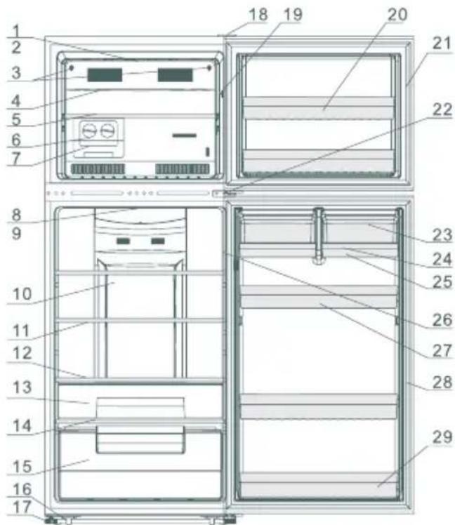 HOOVER HVDN 7172 XH - View of the appliance - 1