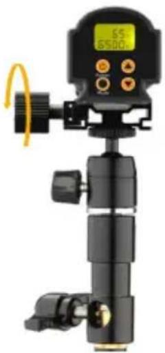 Genaray Spectro LED Baton 20 - ATTACHING THE ARCA-SWISS STYLE MOUNT - 1