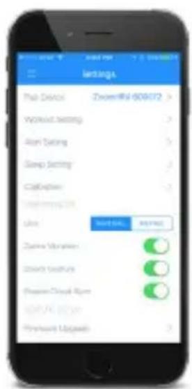 lardanga Lab Device ZoomRSI 609172 > Workout Setting Ask Setting Sleep Setting CiaExplorer User Status: No. 1 Zurna Duration Zurna Security Firearm Cloud Airer LAD/FL 300000 Firearm Wireless