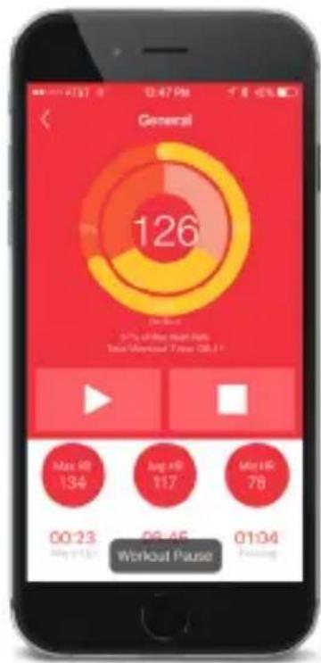 General 126 Max 80 134 Aug 19 117 Min 16 78 00:23 06:45 01:04 May 15:15 Workout Pause