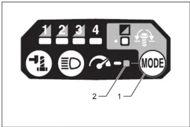 1 2 3 4 MODE 2 1