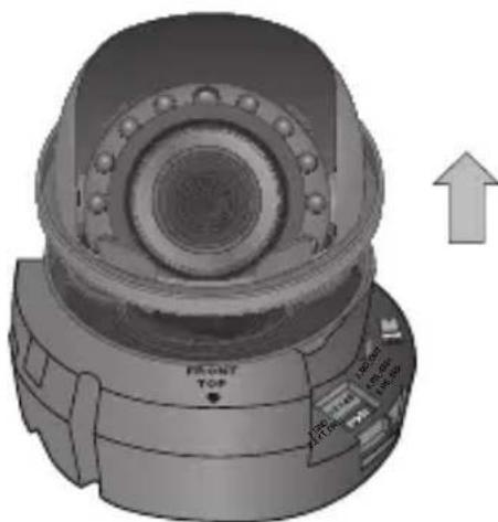 Hanwha SCD-6081R - Disassembling - 2