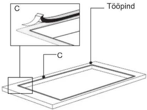 C C Tööpind