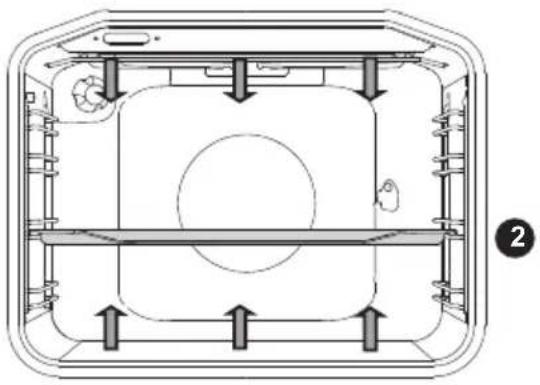 GORENJE BO758A33XG - ÜLEMINE JA ALUMINE KÜTTEKEHA - 2