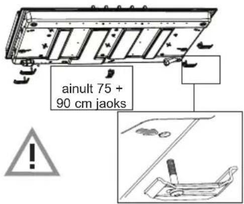 ainult 75 + 90 cm jaoks