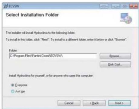 ECVSW Installazione completata ECVSW' è stato installato. Scegliere Chudi per uscire. Utilizzare Windows Update per verificare testenza di aggiornamenti ofici per .NET Framework. Annulio i Indesto Chudi