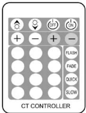 CT CONTROLLER FLASH FADE QUICK SLOW