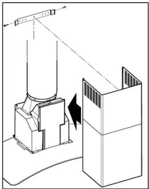 FRIGIDAIRE RH36WC60GS - Mounting the duct cover - 3
