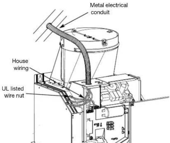 Metal electrical conduit House wiring UL listed wire nut