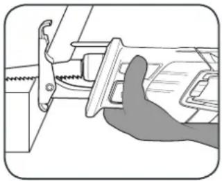 Ozito PXRSK-250 - Cutting Procedure - 2