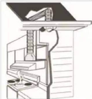 Bröhn BRR108600 - DUCTING OUTSIDE MODE - 1