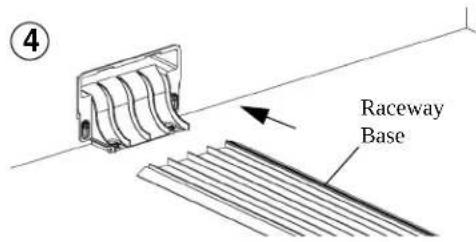 Panduit AFR4TBLG - WALLTRANSITION - 10
