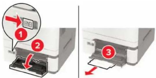 LEXMARK MC2535 - Mitmeotstarbelise sööturi laadimine - 1