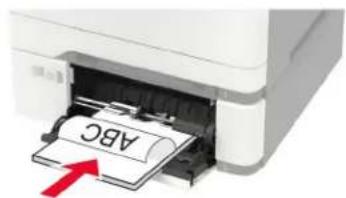 LEXMARK MC2535 - Mitmeotstarbelise sööturi laadimine - 4