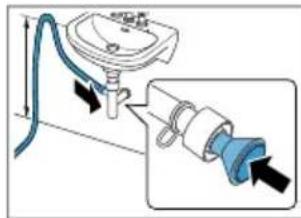 BOSCH WQG245DLSN - Äravool sifooni. Kinnitage - 1