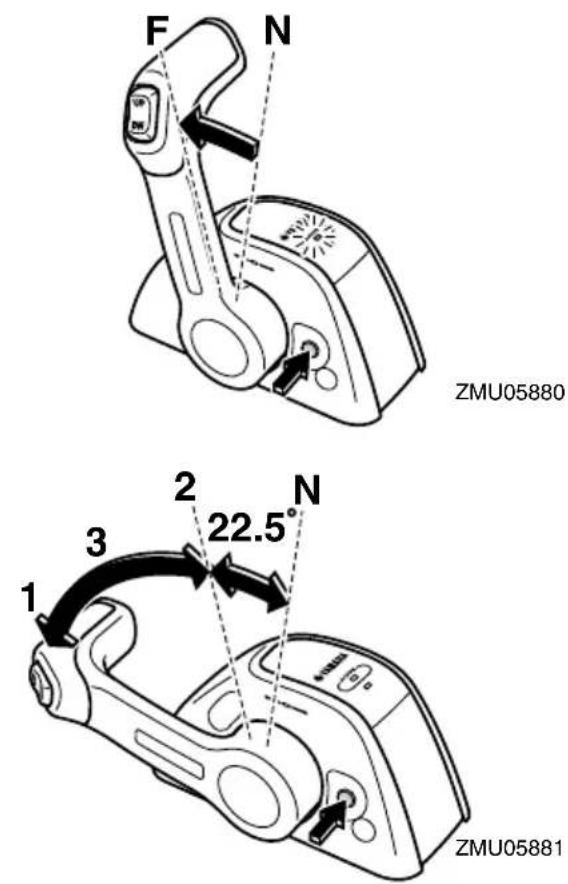 YAMAHA FL250D1 - Free throttle switch - 1