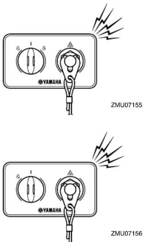 YAMAHA FL250D1 - Overheat alert - 4