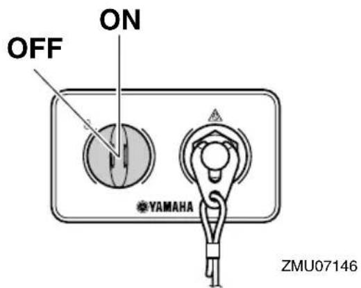YAMAHA FL250D1 - Main switch - 2
