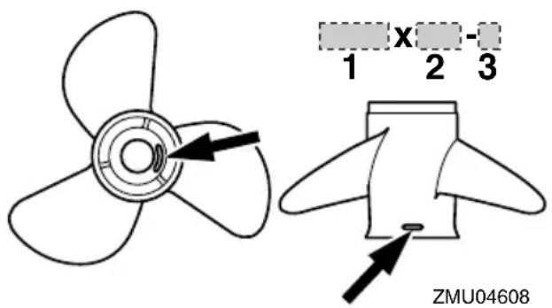 YAMAHA FL250D1 - Propeller selection - 2