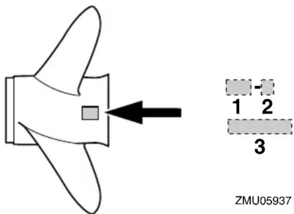 YAMAHA FL250D1 - Propeller selection - 1