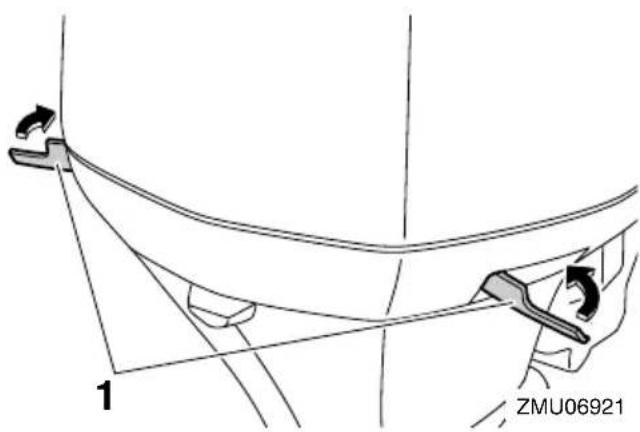 YAMAHA FL250D1 - Installing top cowling - 5