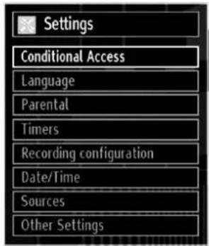 Finlux 55S6040-M - Configuring Your TV's Settings - 1