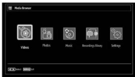 Finlux 55S6040-M - Media Playback Using Media Browser - 1
