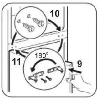 ROSENLEW RJP4532X - Oven kätisyyden vaihtaminen - 5
