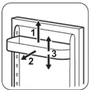 ROSENLEW RJP4532X - Flyttbara hyllor - 2