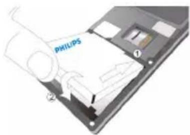 PHILIPS CTX712BRN - Insert SIM card - 5