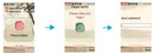 PHILIPS CTX712BRN - Decrypt your phone by entering password - 1