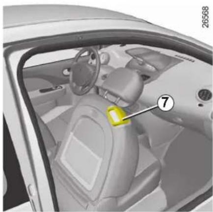 RENAULT Twingo (2009) - Istuimen säätö pöytätasoksi - 4