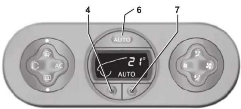 4 6 7 AUTO 21° AUTO