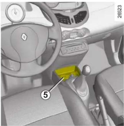 RENAULT Twingo (2009) - MATKUSTAMON SÄILYTYSTILAT, MUUNNELTAVUUS (jatkoa) - 1