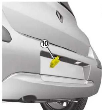 RENAULT Twingo (2009) - TAKAVALOT: lamppujen vaihto (jatkoa) - 2
