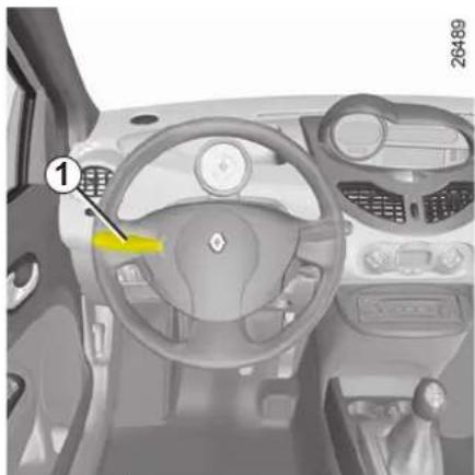 RENAULT Twingo (2009) - ULKOPUOLISET VALOT JA MERKKIVALOT - 1