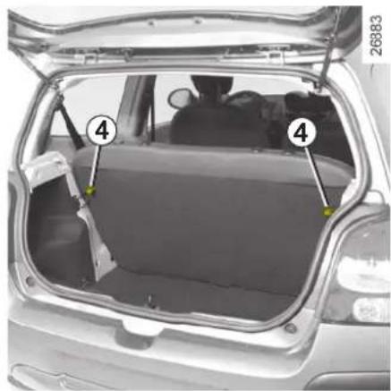 RENAULT Twingo (2009) - Istuinosan nostaminen ylös - 1