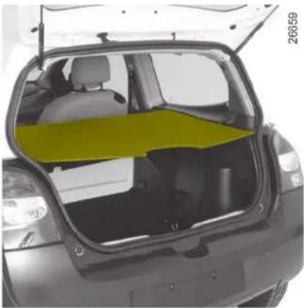 RENAULT Twingo (2009) - MATKATAVAROIDEN PEITE: Hyötyajoneuvoversio - 1