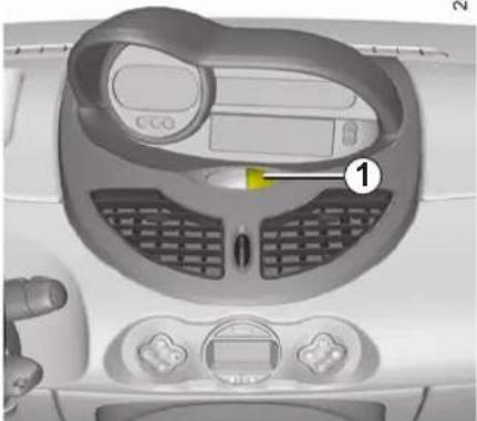 RENAULT Twingo (2009) - OVIEN LUKITSEMINEN JA AVAAMINEN (jatkoa) - 1