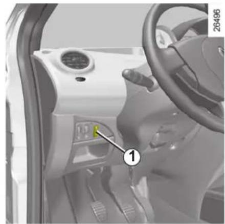 RENAULT Twingo (2009) - Vakionopeuden muistiintallennus - 1