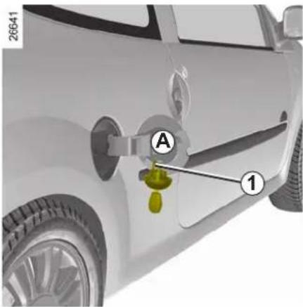 RENAULT Twingo (2009) - POLTTOAINESÄILIÖ - 1