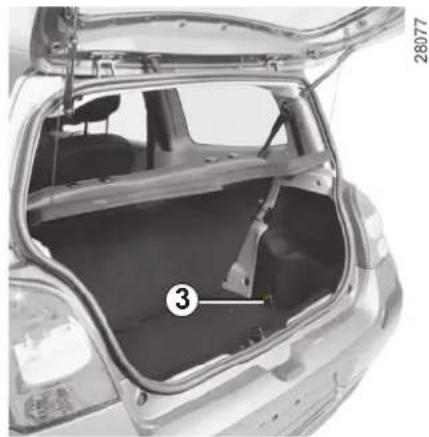 RENAULT Twingo (2009) - LASTEN TURVALLISUUS: turvaistuimen kiinnityksen valinta (jatkoa) - 2